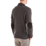 Textured Wool Jacket // Gray (XL)