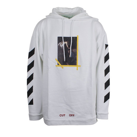 Off White // Annunciazione Hoodie // White All Over (XS)