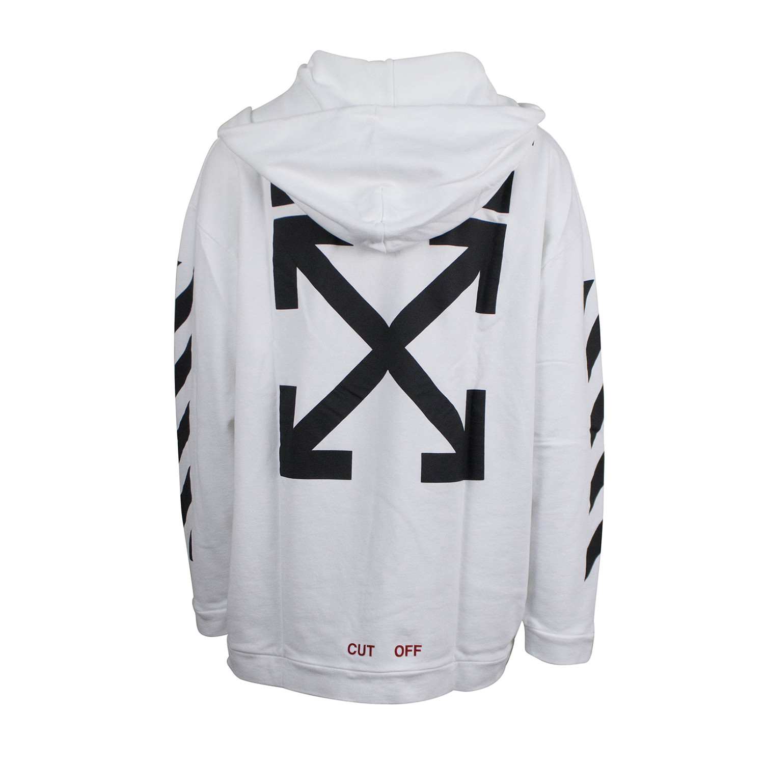 Off White // Annunciazione Hoodie // White All Over (XS) - Designer Streetwear & Sneakers 