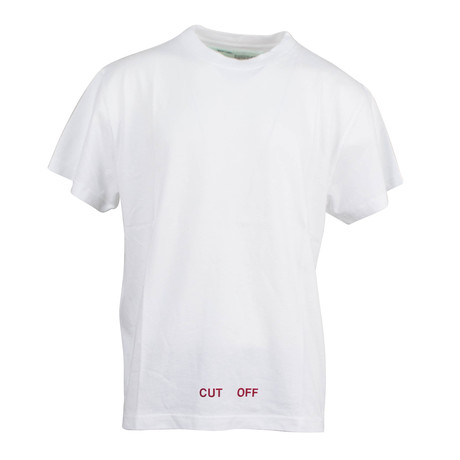 Off White // Silver Off T-Shirt // White Multicolor (XS)