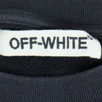 Off White // 7 Opere Crewneck // Black (XL)