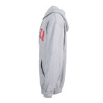 Off White // Nebraska Over Hoodie // Melange Grey (S)