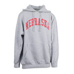 Off White // Nebraska Over Hoodie // Melange Grey (S)