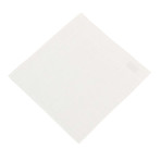 Brioni // Cotton Pocket Square // White