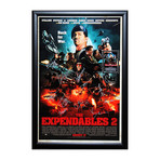 Signed Movie Poster // Expendables 2