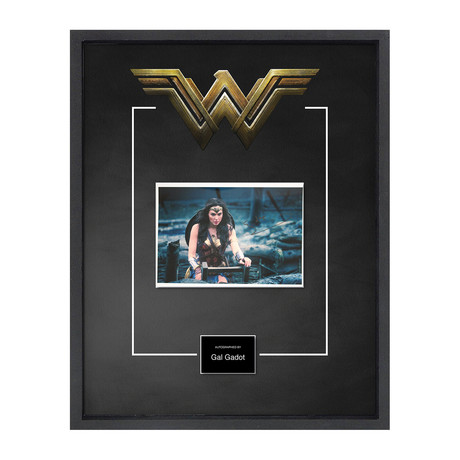 Signed Movie Poster // Wonder Woman // Gal Gadot