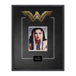 Framed autographed artist series Wonder Woman Gal Gadot