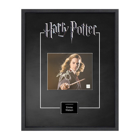 Signed Movie Poster // Harry Potter // Hermione Granger