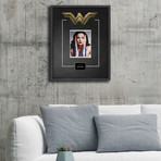 Framed autographed artist series Wonder Woman Gal Gadot