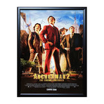 Signed Movie Poster // Anchorman 2