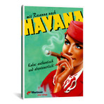 Havana - Martinair // Unknown Artist (26"W x 18"H x 0.75"D)
