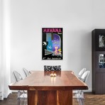 Havana - Pan American // Unknown Artist (26"W x 18"H x 0.75"D)