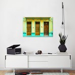 612 Street Havana - Yellow and Gree // Philippe Hugonnard (18"W x 26"H x 0.75"D)