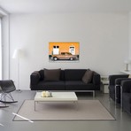 Old Orange Car // Philippe Hugonnard (18"W x 26"H x 0.75"D)