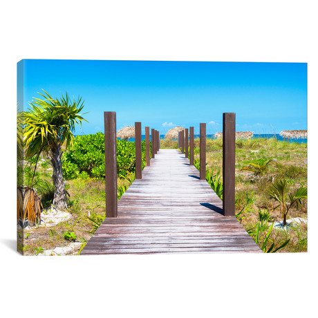 Wild Beach Jetty // Philippe Hugonnard (18"W x 26"H x 0.75"D)