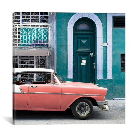 Classic Car In Havana // Philippe Hugonnard (18"W x 18"H x 0.75"D)
