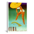 Cuba Ideal Vacation // Vintage Apple Collection (26"W x 18"H x 0.75"D)