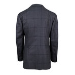 Cesare Attolini // Plaid Wool 3 Roll 2 Button Suit // Gray (Euro: 50)