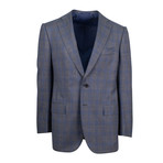 Cesare Attolini // Plaid Wool 2 Button Suit // Gray (Euro: 46)