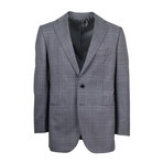 Cesare Attolini // Plaid Wool 2 Button Jetted Pocket Suit // Gray (Euro: 46)