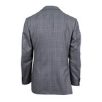 Cesare Attolini // Plaid Wool 2 Button Jetted Pocket Suit // Gray (Euro: 50)