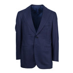 Cesare Attolini // Cashmere Blend 2 Button Suit // Blue (Euro: 50)