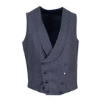 Cesare Attolini // Check Wool 3 Piece 3 Roll 2 Button Suit // Gray (Euro: 46)