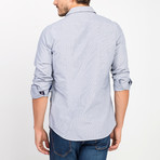 James Button-Up Shirt // Navy (M)