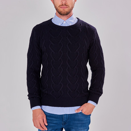 Steve Sweater // Navy (S)