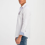 Dylan Button-Up Shirt // White (M)