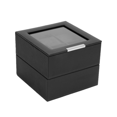 Stackable Watch Trays // 2 - 6 Pieces (Black)