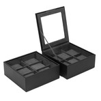 Stackable Watch Trays // 2 - 6 Pieces (Black)