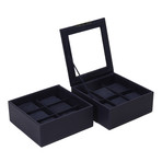 Stackable Watch Trays // 2 - 6 Pieces (Black)