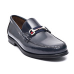Patent Loafer + Ornate Buckle // Midnight (Euro: 43)