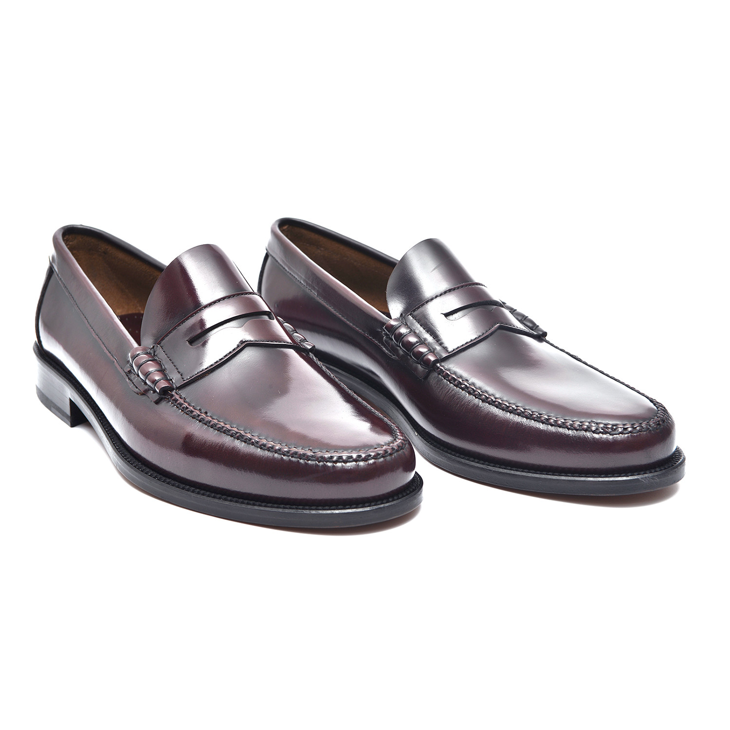 Patent Slit-Strap Loafer // Bordeaux (Euro: 43) - Tresel - Touch of Modern