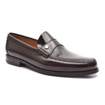 Leather Ornament Loafer // Brown (Euro: 42)