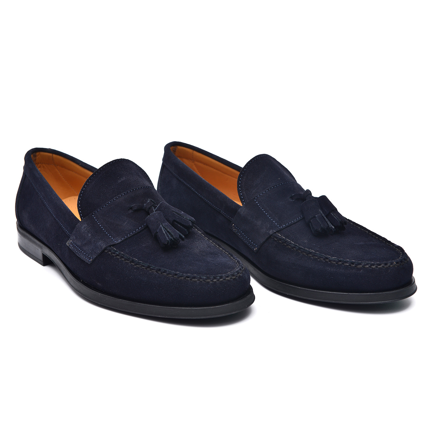 Suede Leather Loafer // Blue (Euro: 38) - Tresel - Touch of Modern
