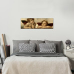 The Two Angels // Raphael (36"W x 12"H x 0.75"D)