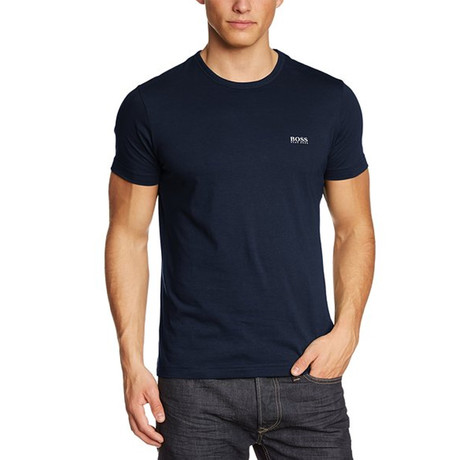 Crewneck Short Sleeve T-Shirt // Navy (XS)