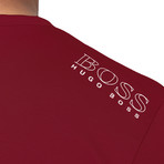 Crewneck Short Sleeve T-Shirt // Burgundy (XS)