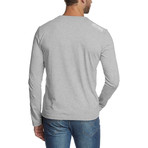 Crewneck Long Sleeve T-Shirt // Gray (S)