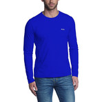 Crewneck Long Sleeve T-Shirt // Royal Blue (XL)