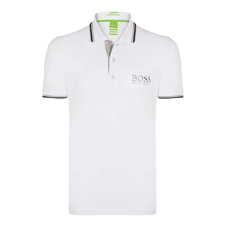 Green Paddy Polo Shirt // White (XS)