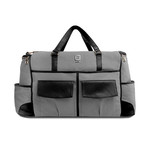 Alpaque Duffel Laptop Bag // Grey + Black