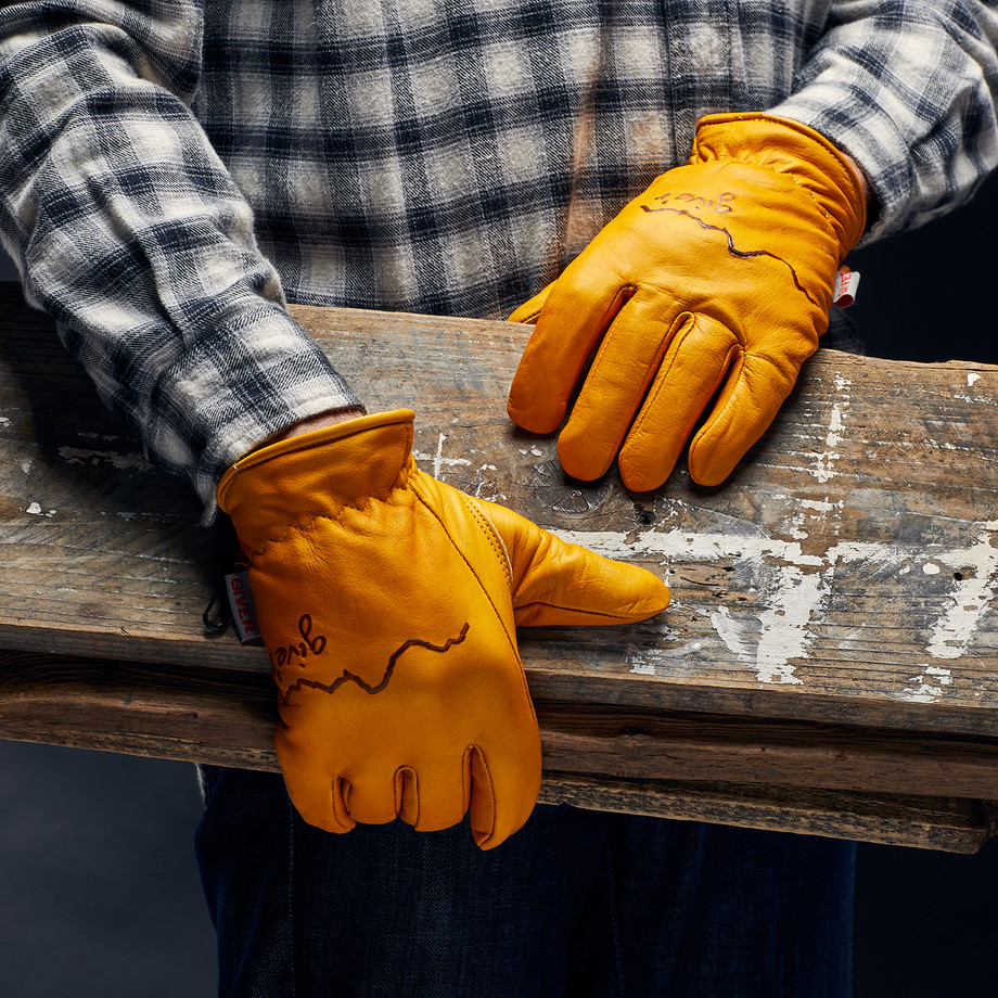 Give'r Gloves Durable Leather Gloves Touch of Modern