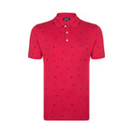 Orson Short Sleeve Polo Shirt // Bordeaux (XL)