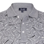 Louie Polo SS Shirt // Gray Melange (XL)