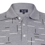 Darcy SS Polo Shirt // Grey Melange (L)