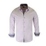 Deon True Modern-Fit Long-Sleeve Dress Shirt // Lavender (S)