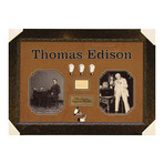 Thomas Edison // Original Ink Signature